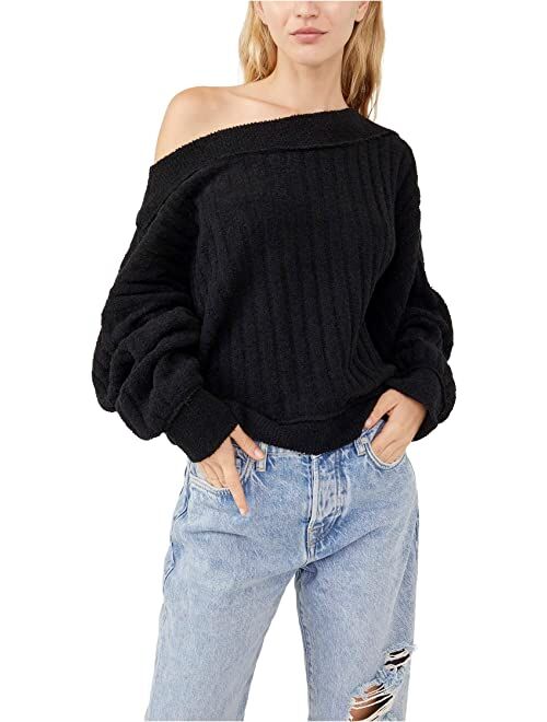 Free People Cabin Fever Pullover Chenille Sweater
