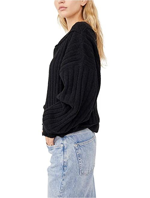Free People Cabin Fever Pullover Chenille Sweater