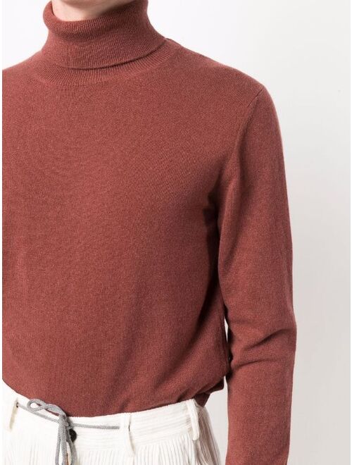 Maglia Dolce Vita Tipping Jumper Cashmere Long Sleeve Pullover Sweater