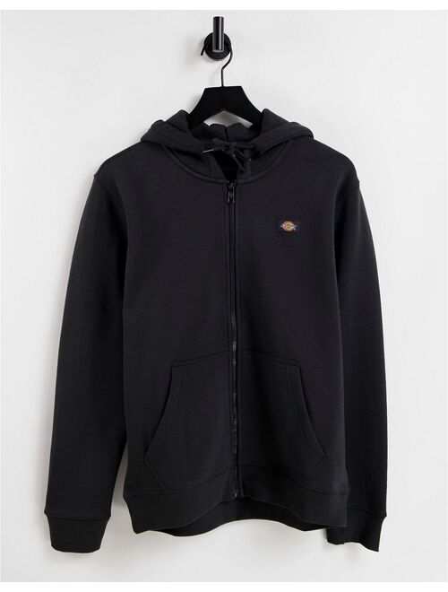 Dickies Oakport full zip hoodie in black