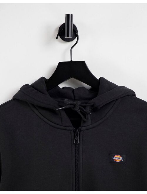 Dickies Oakport full zip hoodie in black
