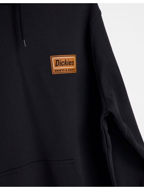 Dickies Harrison back print hoodie in black
