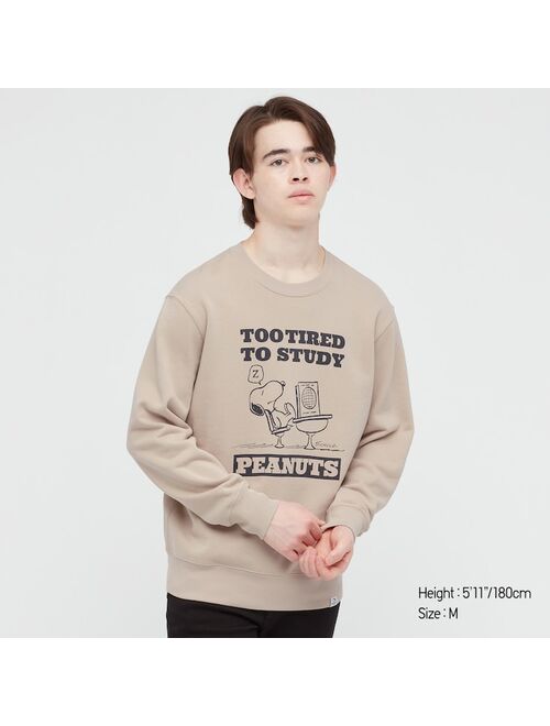 Uniqlo PEANUTS LONG-SLEEVE SWEATSHIRT