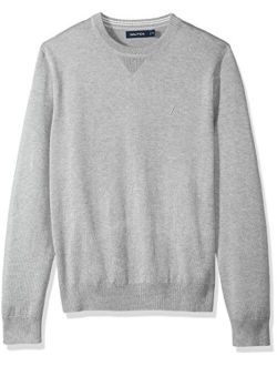 Light Weight Crew Neck Solid Sweater