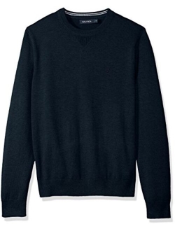 Light Weight Crew Neck Solid Sweater
