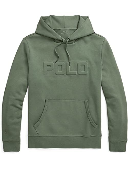 Polo Ralph Lauren Double Knit Logo Print Hoodie
