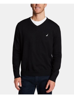 Men's Navtech V-Neck Long Sleeve Pullover Winter Sweater