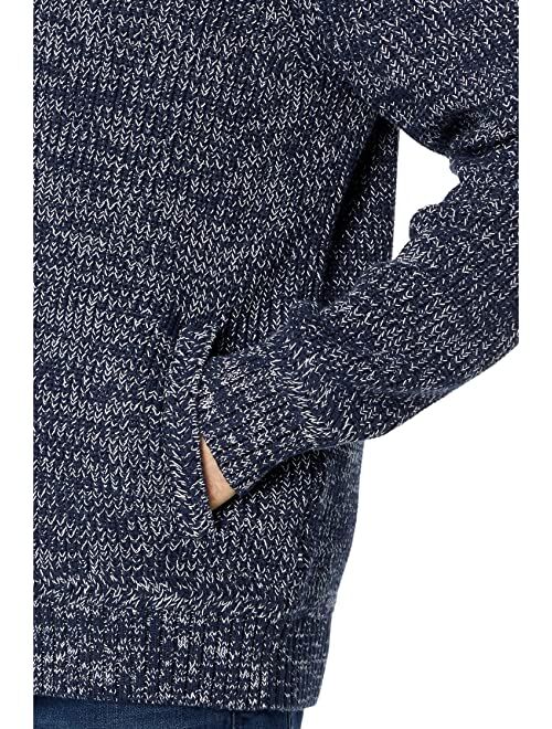 Nautica Ribbed-Button Cardigan Long Sleeve Sweater
