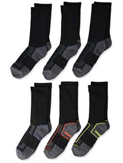 Boy's Coolzone Cushioned Socks - 6 Pair Pack
