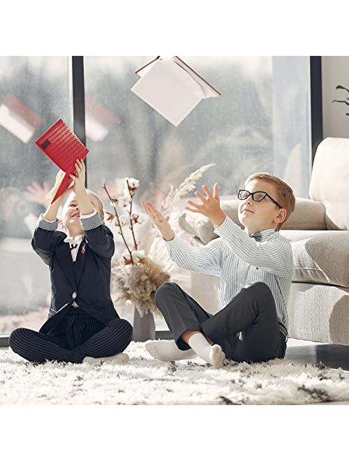 Jamegio Boys' Crew Socks 6/12 Pairs Cotton Athletic Socks for Toddlers Boys Girls