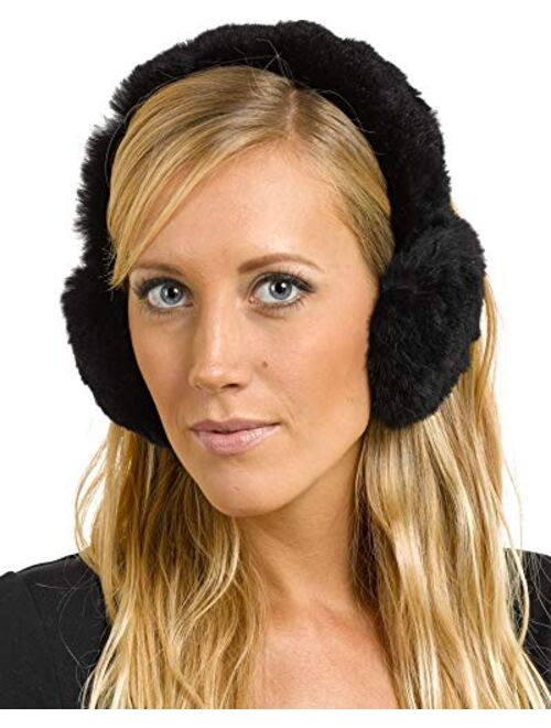 frr All Fur Sheared Rabbit Ear Muffs