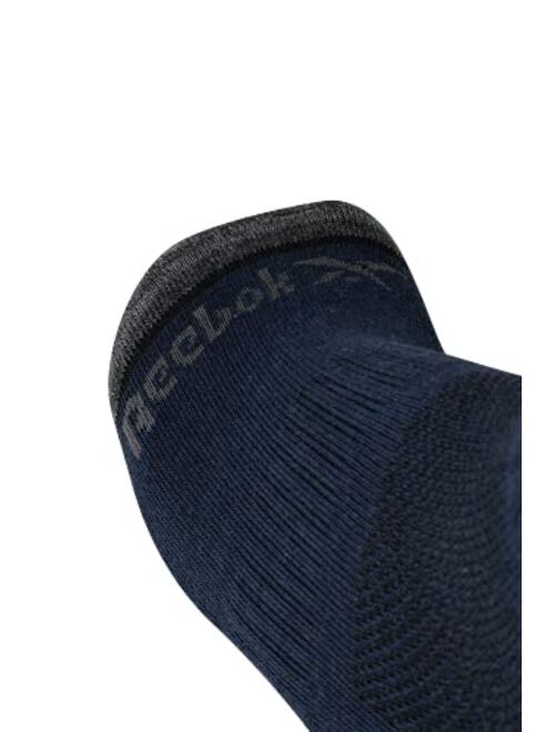 Reebok Boys’ Comfort Cushioned Quarter Cut Basic Socks (6 Pack)