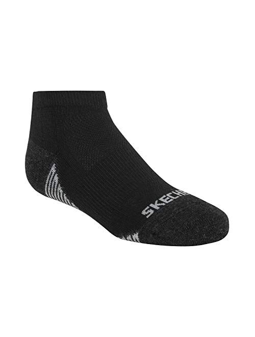 SKECHERS Boys' 6 Pack Low Cut Socks