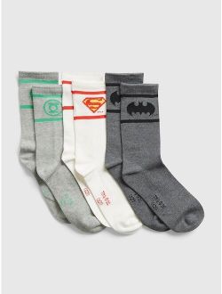 GapKids | DC Graphic Crew Socks (3-Pack)