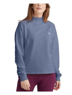 Women's Mock-Neck Sweatshirt