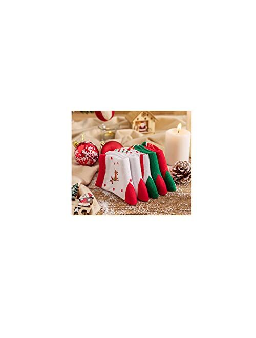 Sunlunckystar Christmas Socks for Children Boys Girls