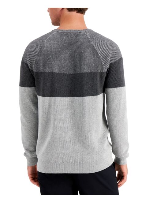 Alfani Men's Colorblocked Sweater, Created for Macy's