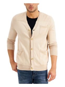 Men's Solid Pocket Cardigan, Created for Macy's
