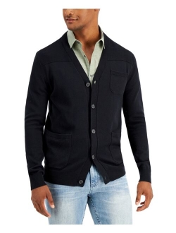 Men's Solid Pocket Cardigan, Created for Macy's