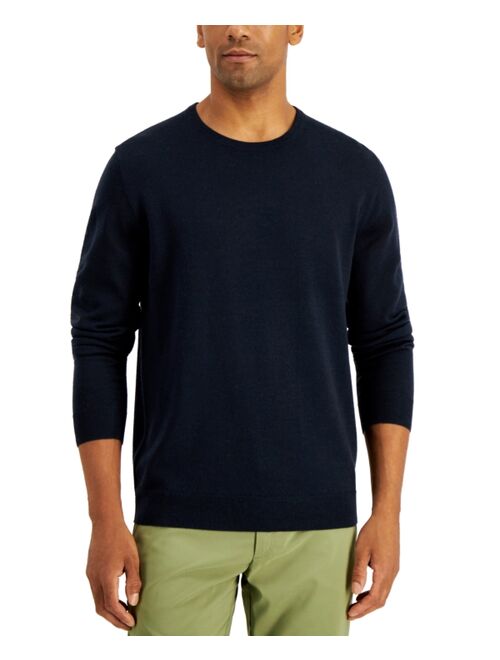 Alfani Men's Regular-Fit Solid Sweater, Created for Macy's