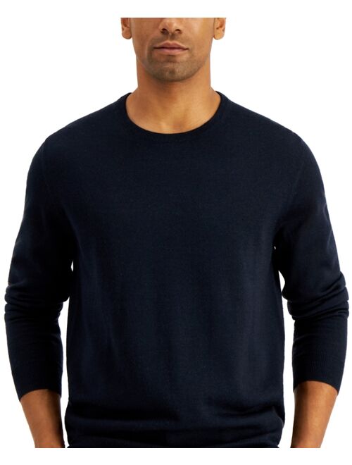 Alfani Men's Regular-Fit Solid Sweater, Created for Macy's
