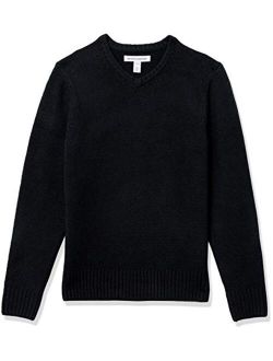 Men's Long-Sleeve Soft Touch V-Neck Sweater