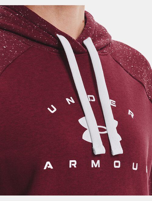 Under Armour Women's UA Rival Fleece Wordmark Hoodie