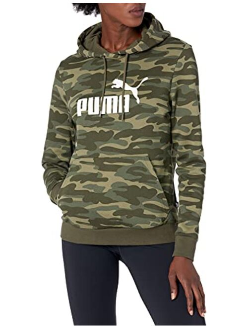 PUMA Women's Essentials+ Logo Camo Hoodie
