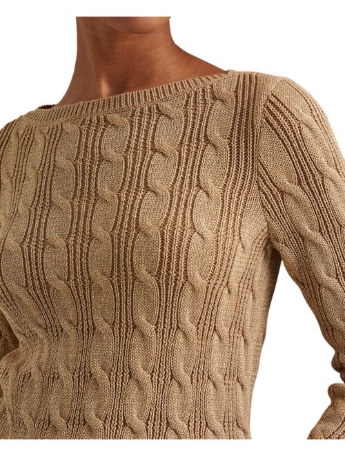 Polo Ralph Lauren Boatneck Cable-Knit Sweater