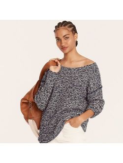 Relaxed wideneck sweater