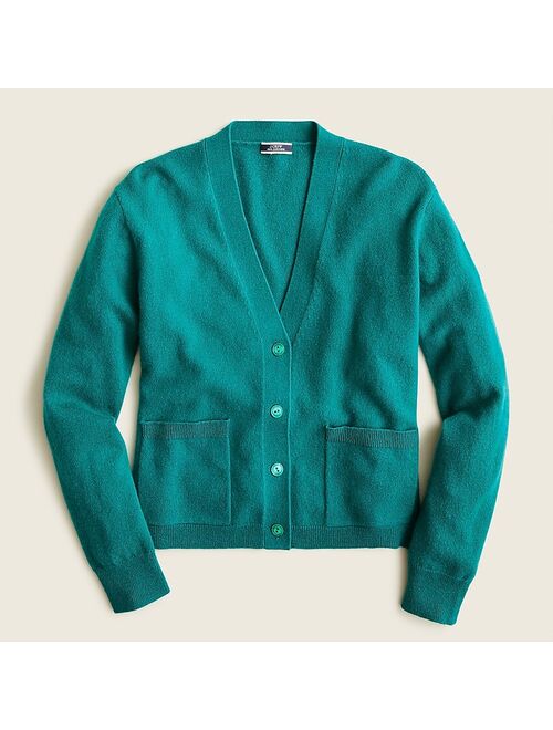J.Crew Cashmere relaxed pocket cardigan sweater