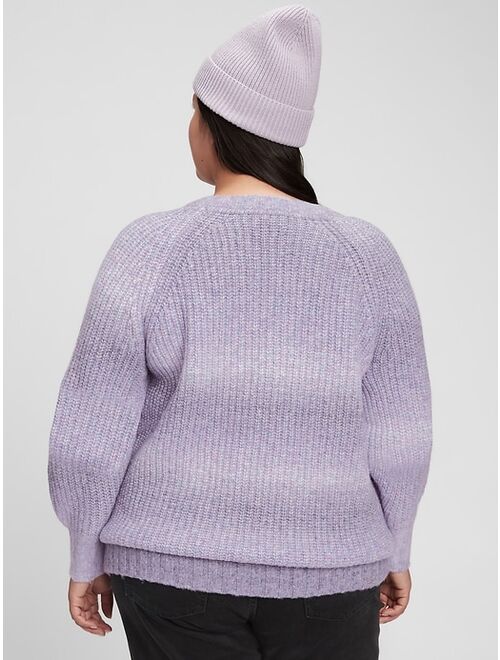 GAP Textured Crewneck Sweater
