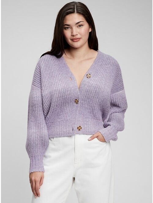 GAP Cozy Button-Front Cardigan