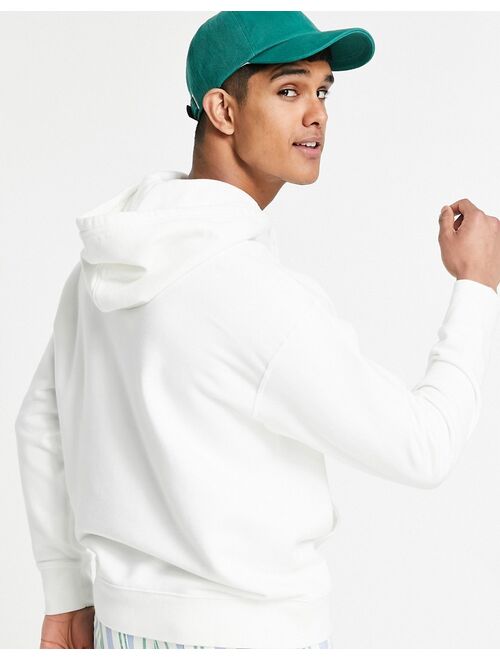Levi's relaxed fit logo hoodie in neutral white