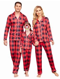 luxilooks Christmas Matching Family Pajamas for Women Men 2 Pieces Holiday Pjs Sets Sleepwear Loungewear S-XXL