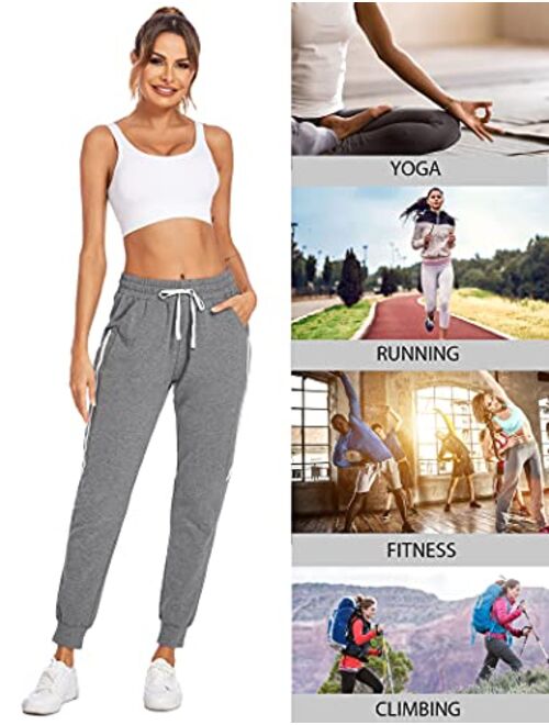 COOrun Sweatpants for Women Training Joggers Lightweight Lounge Workout Running Sportswear Pants