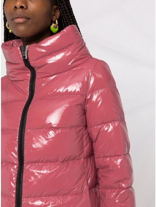 Herno high-shine finish padded jacket