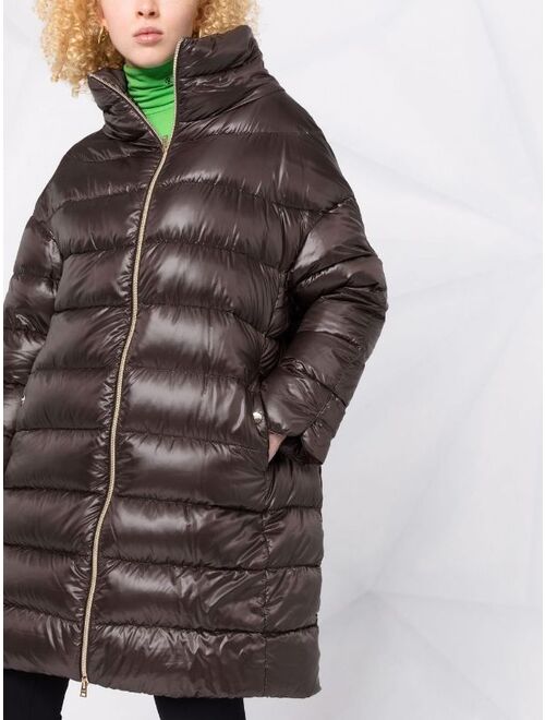 Herno zip-fastening padded coat