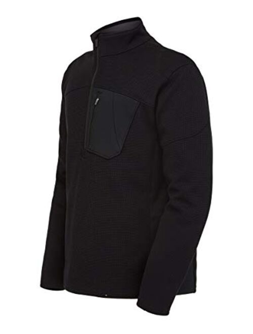 Spyder Active Sports Men's Bandit Half Zip Mid-Layer Jacket