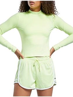 Women's High-Neck Sweat-Wicking Long-Sleeve Shirt