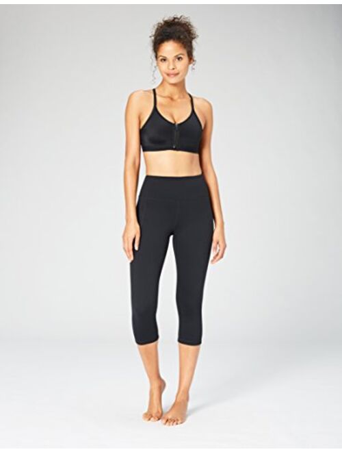 Core 10 Women’s (XS-3X) ‘Build Your Own’ Yoga Capri Legging (Multiple Waist Styles Available)