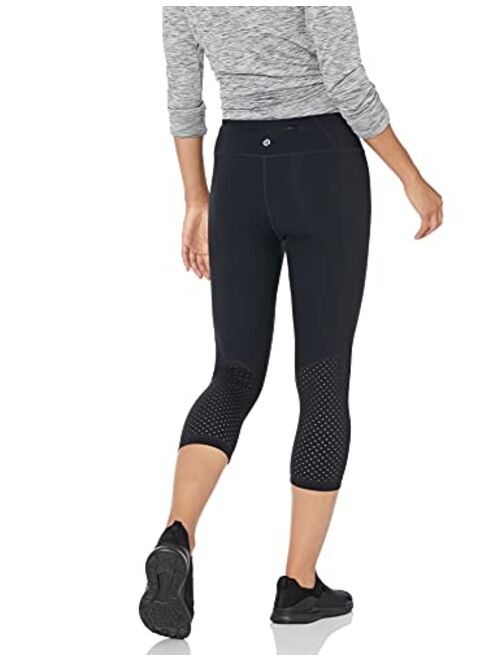 Core 10 Women's Build Your Own Flashflex Run Capri Legging-21" (XS-XL, Plus Size 1X-3X)