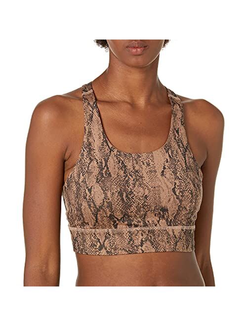 Core 10 Women's All Day Comfort Built in Sports Bra Crop Top