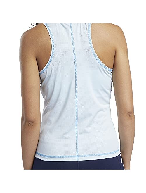 Core 10 Women's Fitted High-Neck Mesh Tank