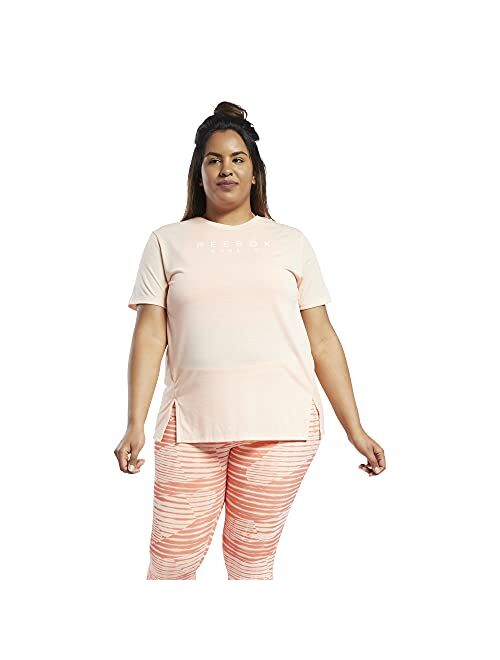 Core 10 Women's Casual Mesh Back Short-Sleeve Tee