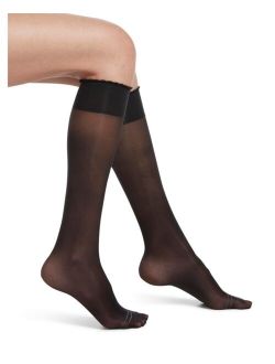 Women's Graduated Compression Sheer Knee High Socks