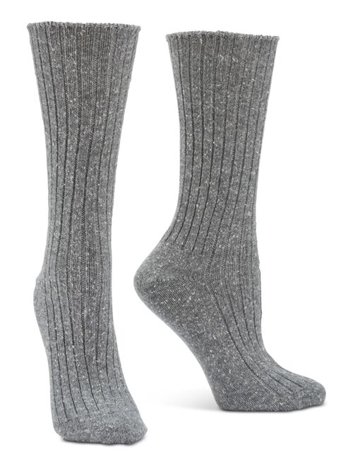 Hue Tweed Ribbed Socks