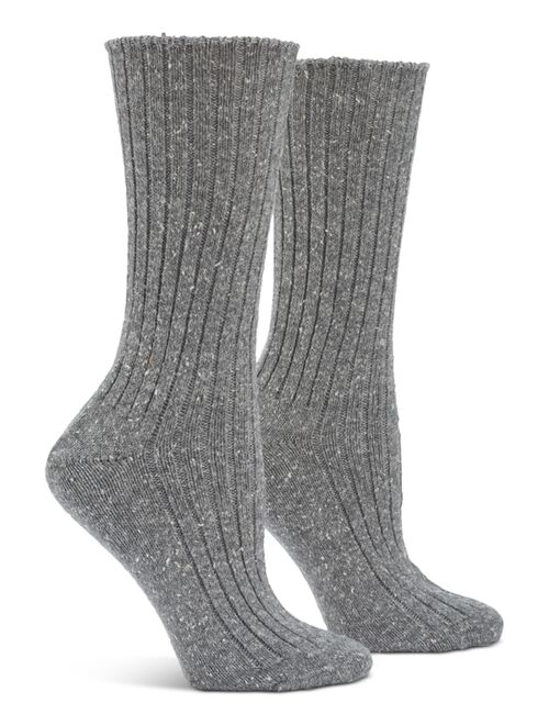 Hue Tweed Ribbed Socks