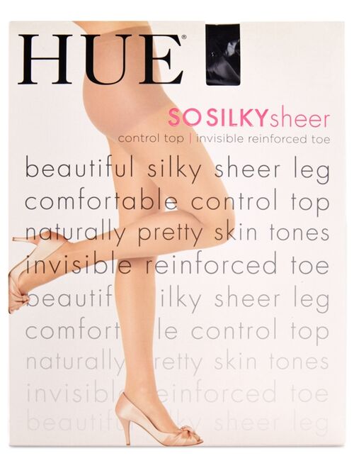 Hue Women's Control Top Silky Sheer Tights Hosiery