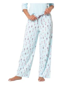 Flower Vase Printed Pajama Pants